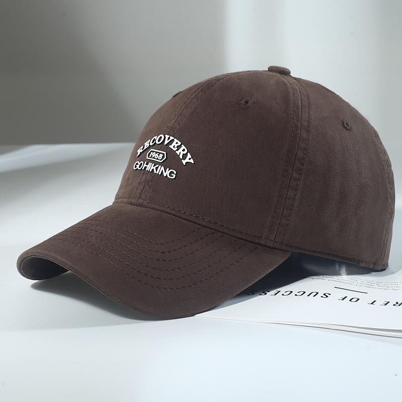 Fashion Hat Women's New Soft Top Baseball Cap Korean Version Trendy Versatile Sunscreen Alphabet Cap