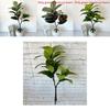 Synthetic Hevea Brasiliensis With Realistic Leaves For Home Decor And Photography Use