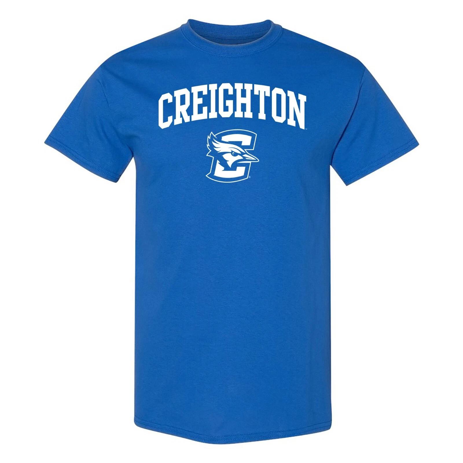 Creighton Bluejays Arch Logo T-Shirt - Royal S