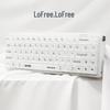 Lofree 1% Transparent Dual-Mode Wireless Mechanical Keyboard