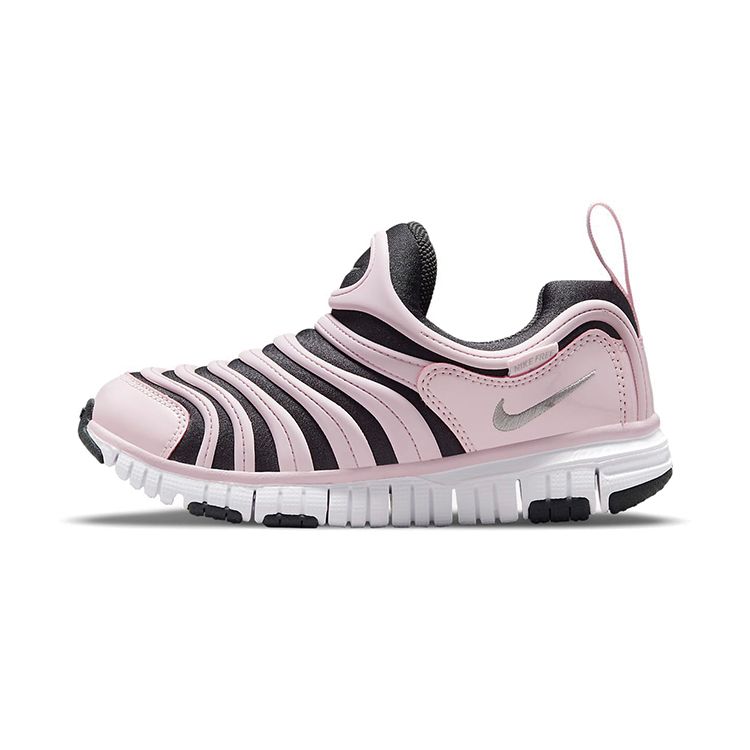 Nike Dynamo Free Low Top Sports Casual Shoes Kids Sneakers Black Pink 343738-027