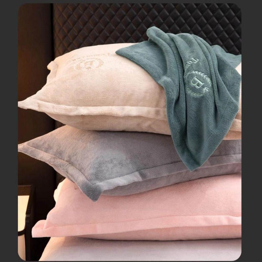 48*74cm Pillow Case Protector Cotton Pillowcase Comfortable Pillow Cover  Autumn/Winter