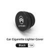 Alloy Car Cigarette Lighter Plug Cover Dustproof Button Cover For Citroen Jumper Celysee Cactus Picasso Aircross Saxo Grand UW1