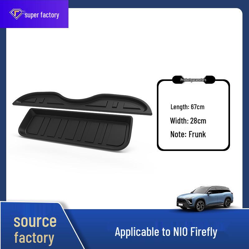 Eco-friendly, Odorless TPE Trunk Mats for 2025 NIO Firefly Car Accessories