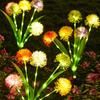 IP65 Waterproof Solar Outdoor Lights Decorative Artificial Flower Lamp Solar Garden Lights  Pathway