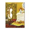 Retro Victorian Bathtub Vintage French Bathroom Tub Poster Canvas Painting Print Wall Art Picture for Bath Room Home Decor