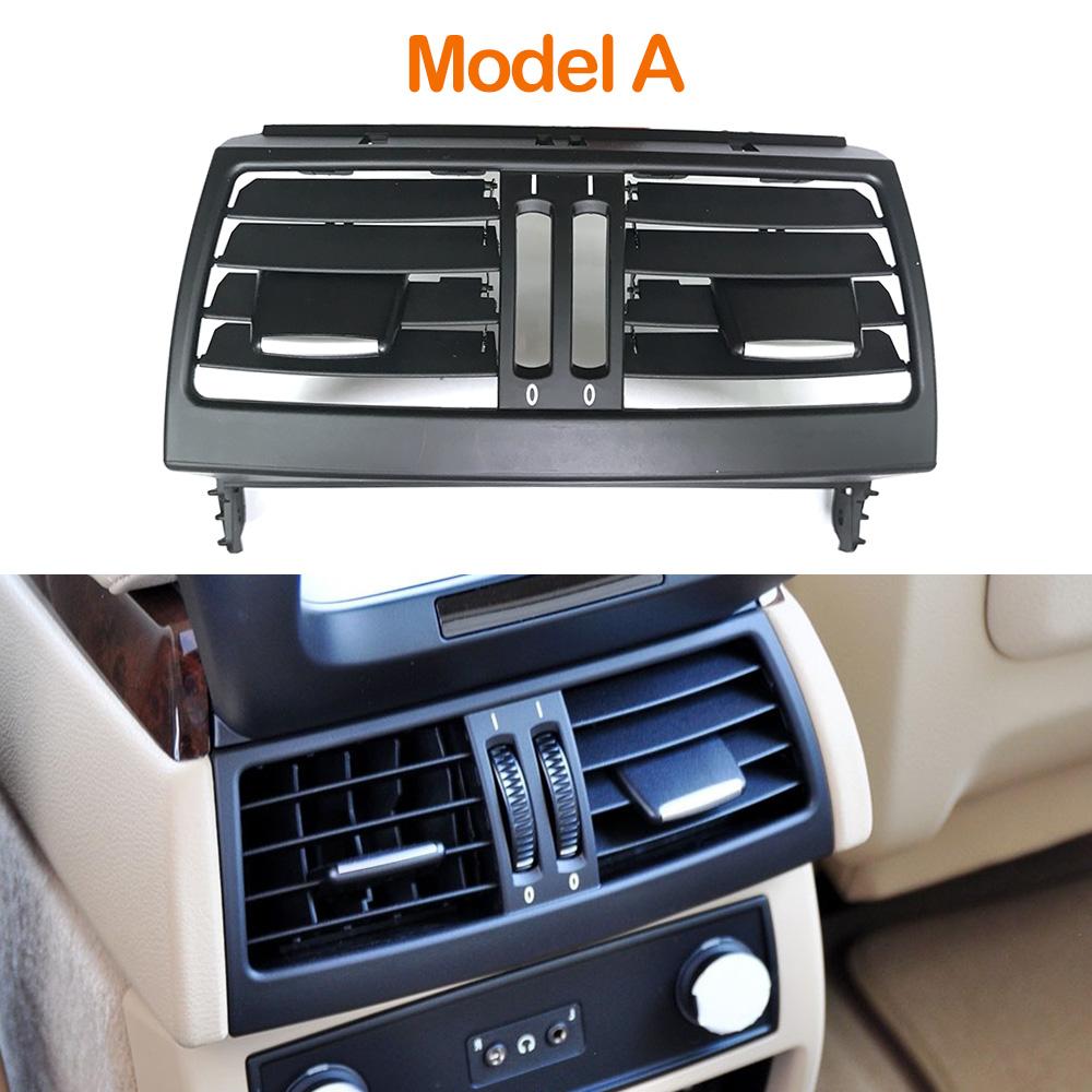 Verbesserte Luftzirkulationsabdeckung für die Heckkonsole, AC-Entlüftungsgitter, für BMW X5 X6 E70 E71 E72 2007–2013 64226958748
