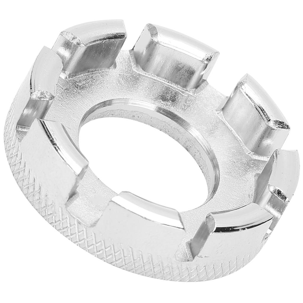 Fahrrad 8-Wege Speichenschlüssel Fahrrad Speichennippel Schlüssel Felgen Zentrierwerkzeug Reparaturwerkzeug Silber