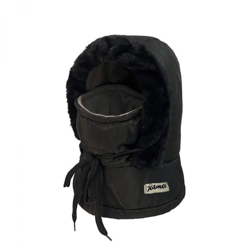 Winter Warm Fleece Lined Balaclava Hat With Neck Cover Women Men Cycling Windproof Ear Protection