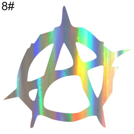 Baby Compass Letters Car-Styling Body Window Colorful Laser Sticker Decal Decor