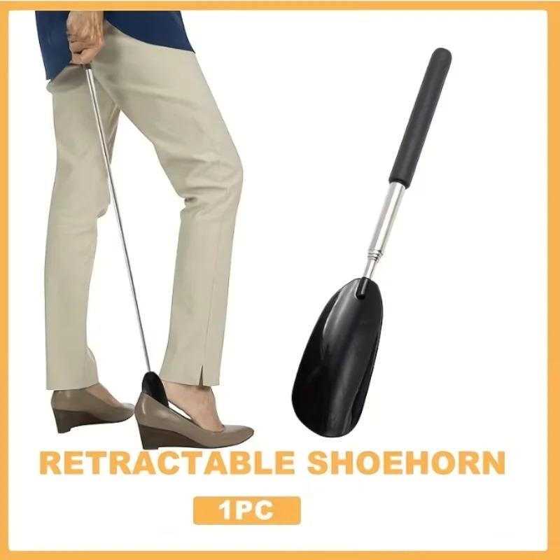 New Adjustable Telescopic Shoe Horn Long-Handled Shoe Remover for Seniors Pregnant Women Convenient Use