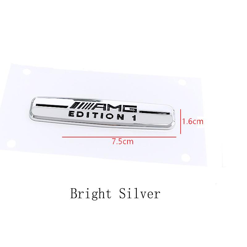 

GLC GLB AMG Grand Edition Special Emblem Car Sticker Accessories For Mercedes Benz Brabus Maybach Smart W204 GLC CLA GLK W205 W 1 Pcs