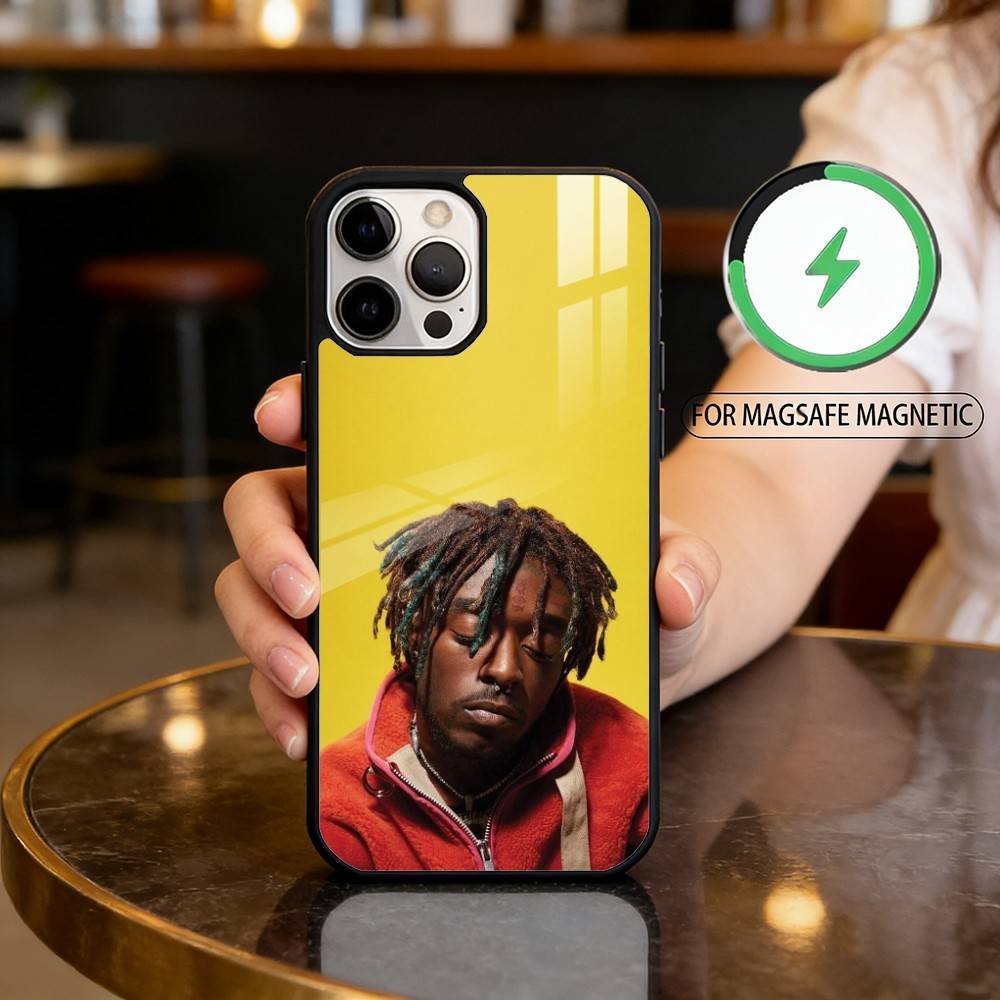 COOL L-Lil U-Uzi Vert Magnetic For Magsafe Wireless Charging Phone Case For iPhone17,16,15,14,13,12,11 Plus,Pro Max