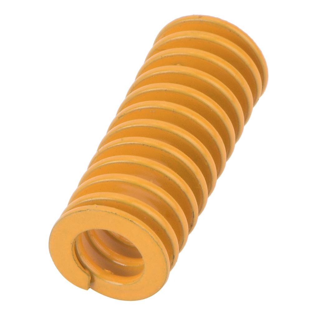 2pcs OD 10mm ID 5mm High Accuracy Steel Yellow Less Light Load Mould Die Spring (TF10*70mm)