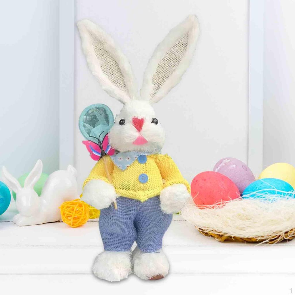 Easter Figurines Animal Crafts for Table Decoration