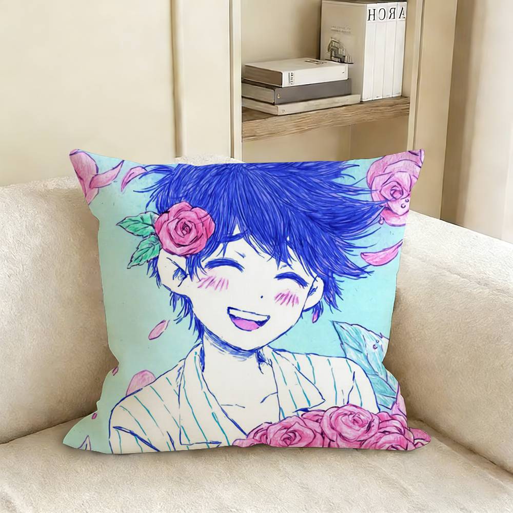 N-New G-Game O-Omori Pillow Case Living Room Sofa Cushion Cover Suitable For Home Bedroom Room Decoration