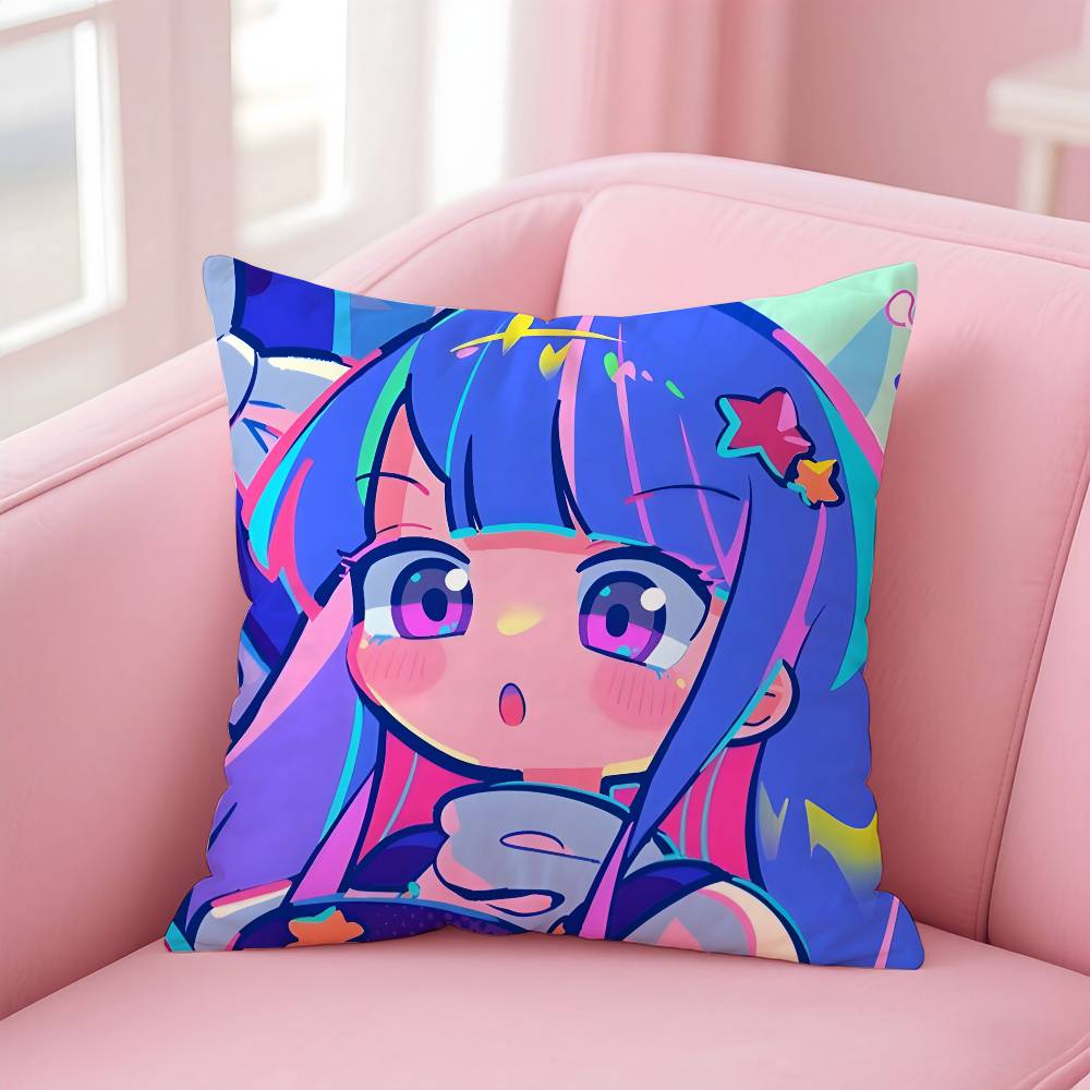 Game M-Muse D-Dash Pillow Case Comfort Sofa Bed Silky elegant Invisible zipper Custom Decorative cushion cover