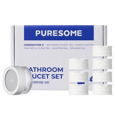 Bodyluv Puresome Wash Basin Filter Ver.2 + 7 Refill Filters, Korean