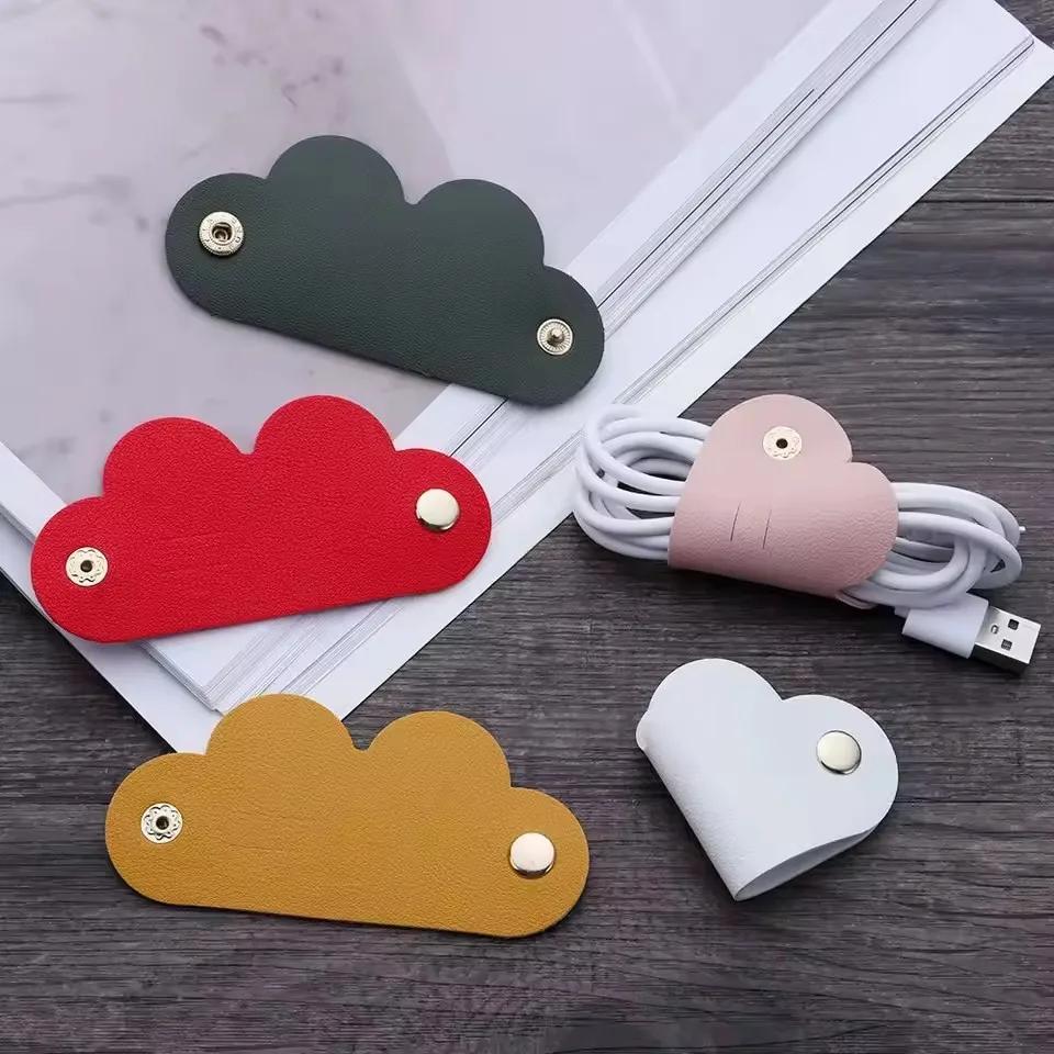 Xiaomi Mini Cable Winder Cable Organizer Clips Mouse Wire Headphone Holder USB Charger Holder Desk Tidy Organizer Wire Cord Protector