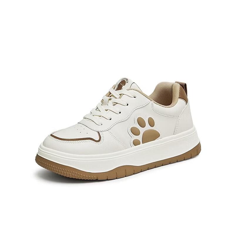 Teenmix Women s Color-block Casual Lace-up Sneakers 36