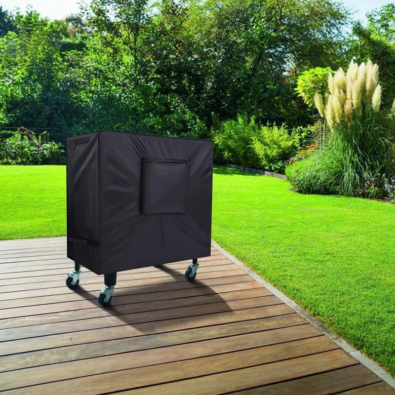 Outdoor Cart Cover Waterproof Patio Outside Ice Chest Cover Heavy Duty Sturdy Outdoor Bar Cart Sunlight Rain Protection For