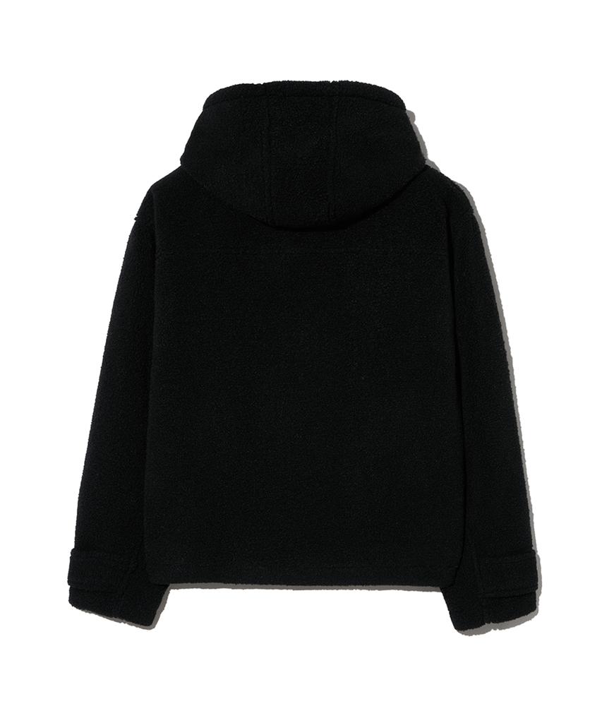 Physical Department Boa Duffle Short Coat_Black