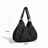 Fashionable Vintage Women Shoulder Bag Polka Dot Pattern Large Capacity Tote Bags Handbag