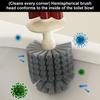 Toilet Bowl Brush Toilet Bowl Cleaner Brush Deep Cleaning Long Handle Bathroom Cleaning Tools for College Dorm Household Hotel