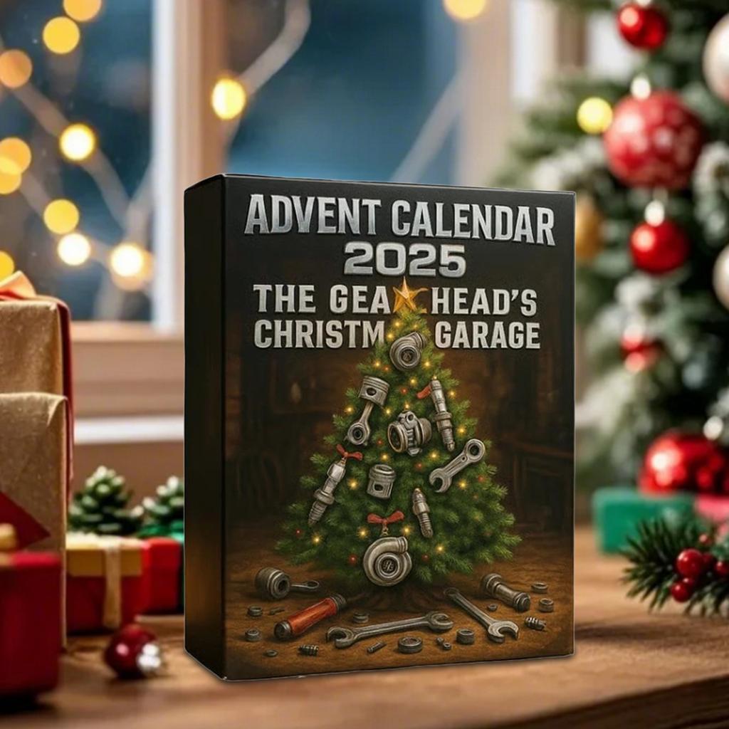 2025 Advent Calendar Christmas Countdown Calendar Advent Countdown Calendar for Cars Lovers & Mechanics