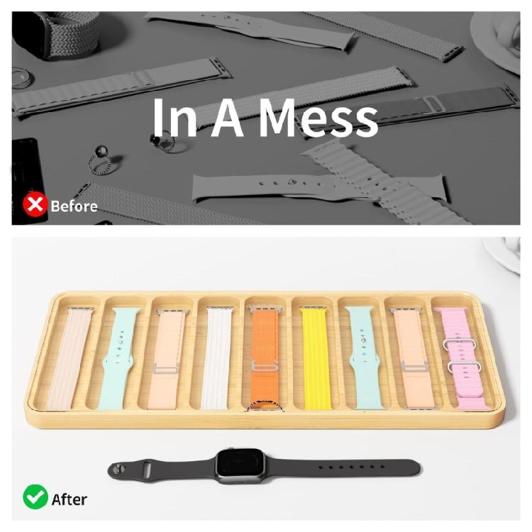 Watch Showcase and Storage Box Handcrafted Watch Collector's Box Wood Storage Organizers with Clear Top