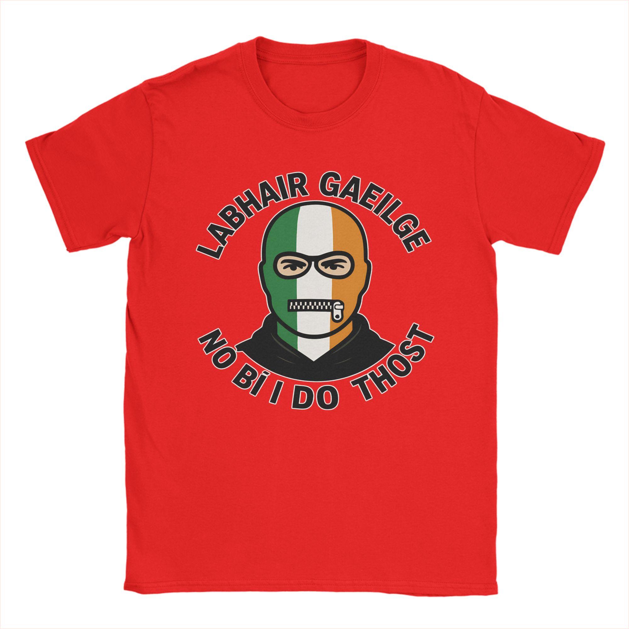 

Kneecap Belfast Irish Gaeilge TShirts Cotton Clothes Summer Y2K Funny Short Sleeves T Shirt ONeck Hippie Custom DIY Tshirt S