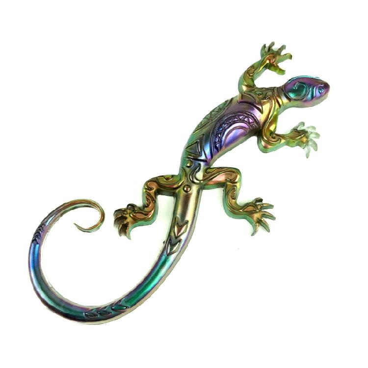 Stereo Gecko Epoxy Casting Mould for Wall Hanging Mount Decor DIY Crafts