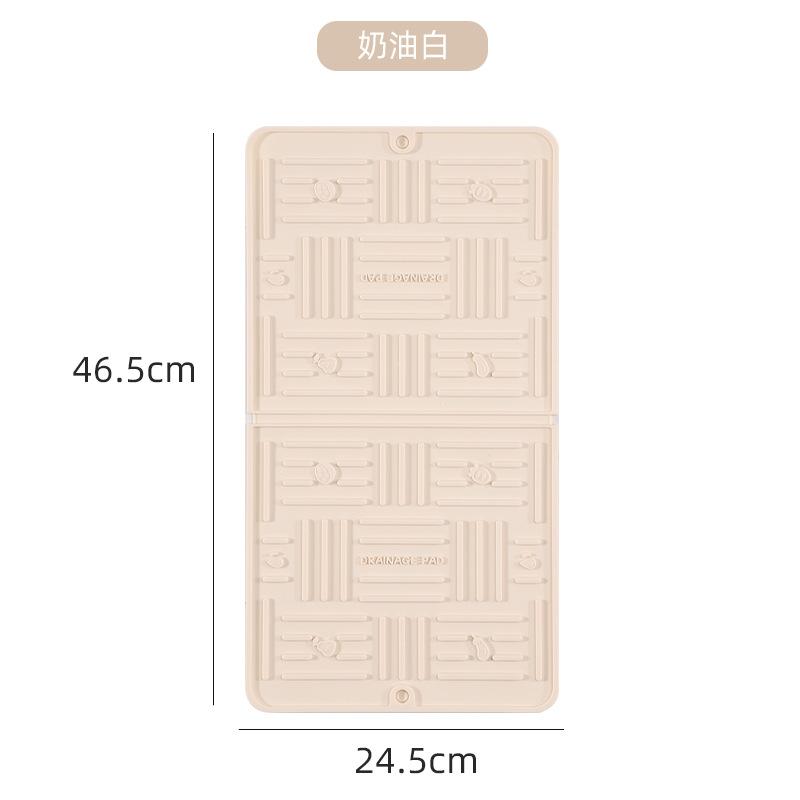 

Силиконовая подкладка для слива, защита от ожогов, теплоизоляционная подкладка, подкладка для защиты кухонной столешницы, слив, противоскользящая, большая подставка для кастрюли, подставка белый