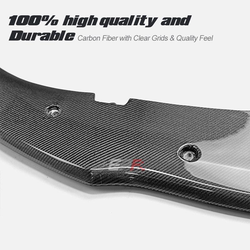 Carbon Fiber Front Splitter Lip Spoiler for Toyota GR Yaris (Late Model)