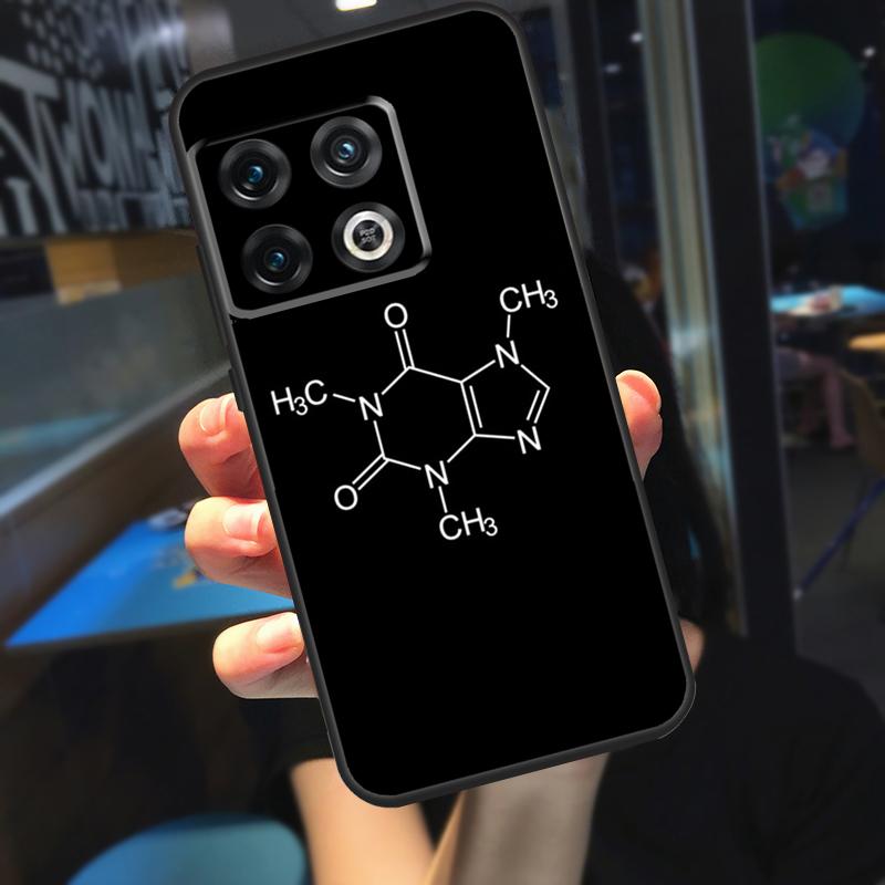 Science Chemistry Caffeine Funda For OnePlus 10T 8T 9RT 12 13 13R 11 9 10 Pro OnePlus Nord 4 CE 2 3 Lite N20 N30 Case