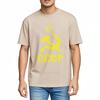 Funny tshirt Breathable Round Neck Tee Soviet Union Symbol In Yellow Streetwear Big Size Tee Shirt Fashionable Trendy Tshirt