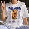Funny Highland Cow Shirt - Retro Farm Animals Gift - Sarcastic Highland Cow Clothing