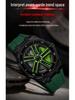 SANDA 1162 Men's Trendy Waterproof Rotating Wheel Quartz Watch