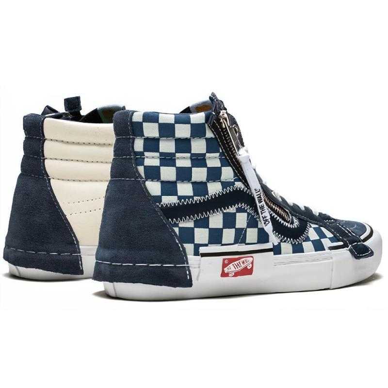 Vans Sk8 Hi Deconstructed Dress Blue Vans VN0A3TKMUBZ
