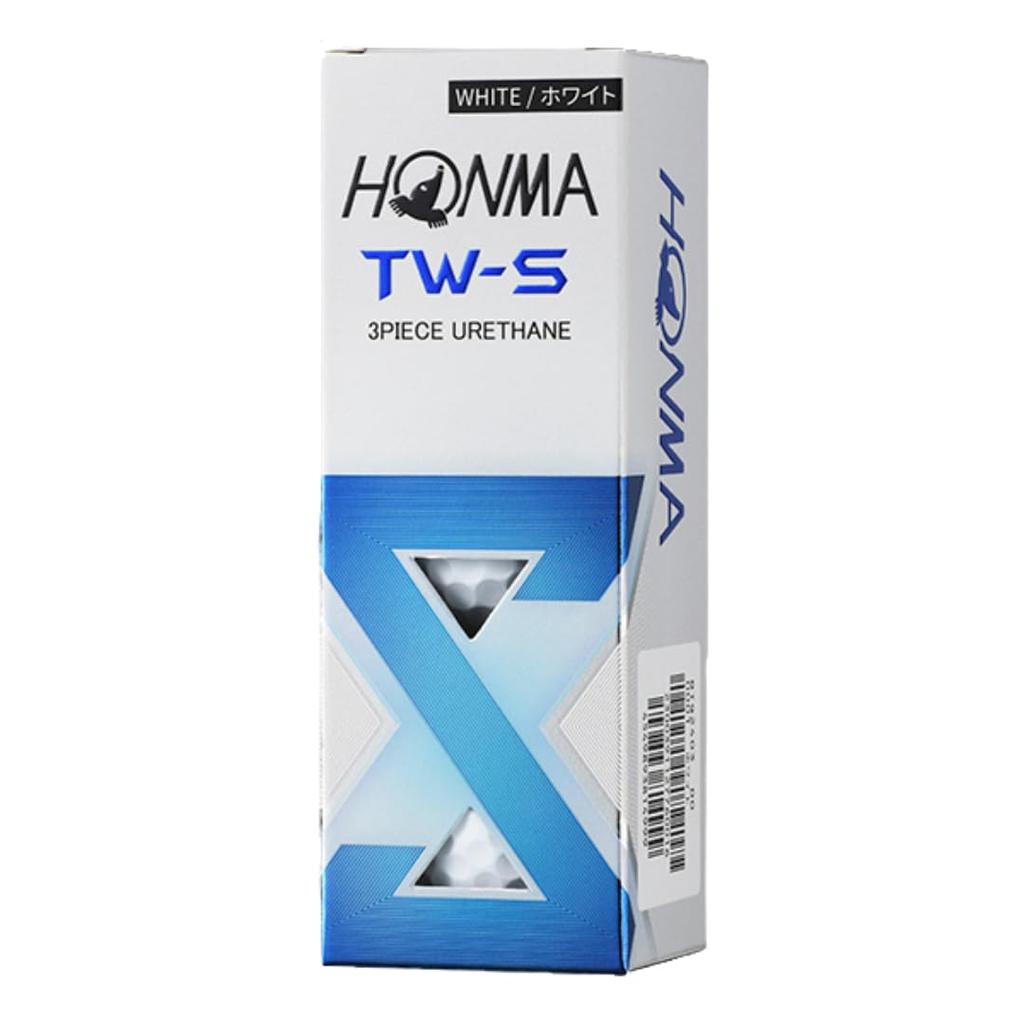 Honma Golf TW-S BT2403 Weiß TOUR WORLD 2024 2 Dutzend 24 Bälle * Original Reinigungsblatt-Set