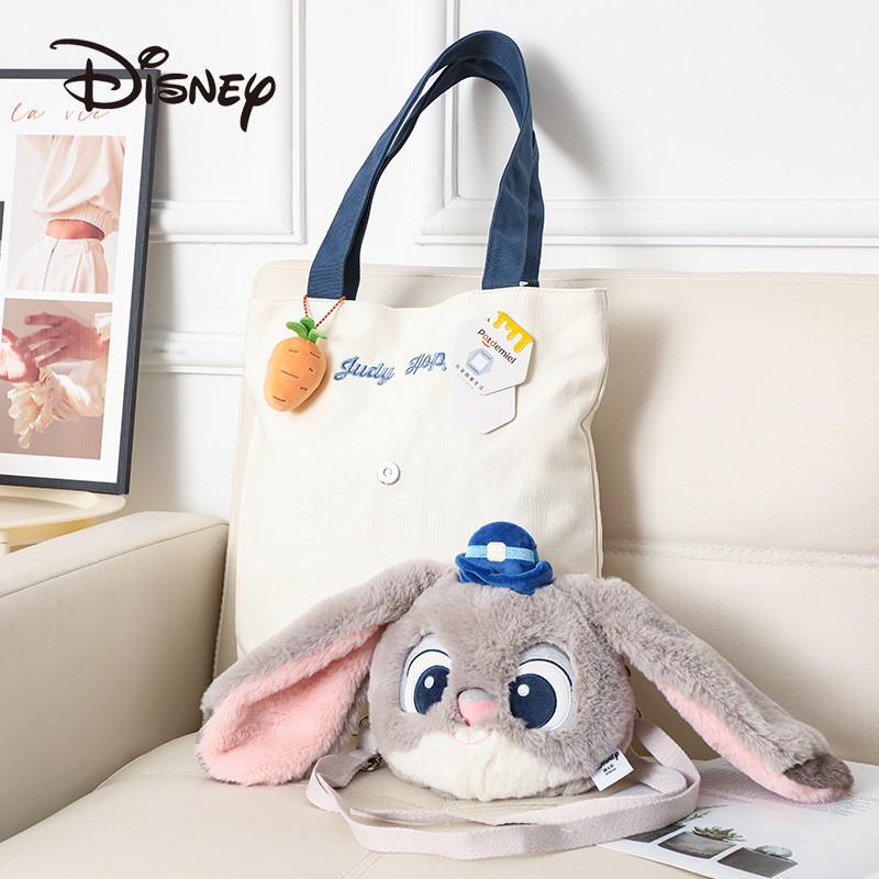 Judith Laverne Zootopia Hopps Large Capacity Shoulder Bag Cute Girl Plush Bag