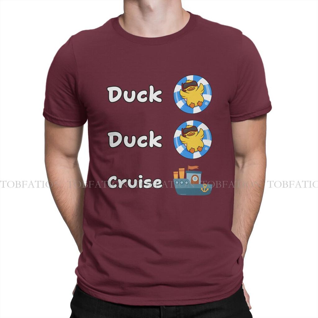Duck Crewneck Tshirts Cruise Family Cruising Matching Group Distinctive Homme T Shirt New Trend Tops 6xl