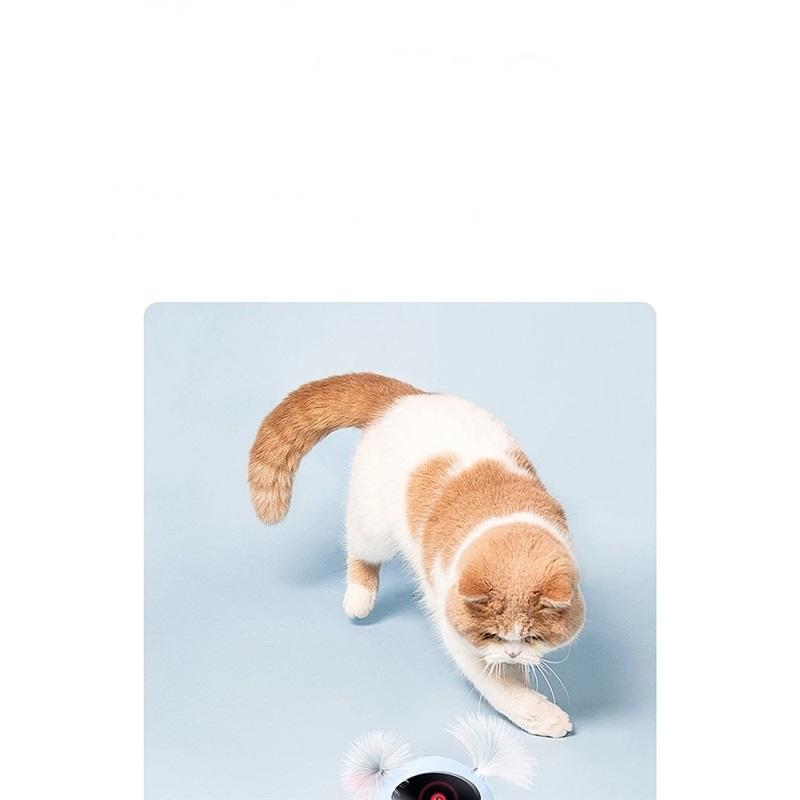 Electric Cat Toy Infrared  Light Pen Teasing Cat Stick Feather Automatic Cat Toy Self-hi Artifact Interactive Educational