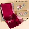 Hangsilu Mulberry Silk Su Embroidery Scarf