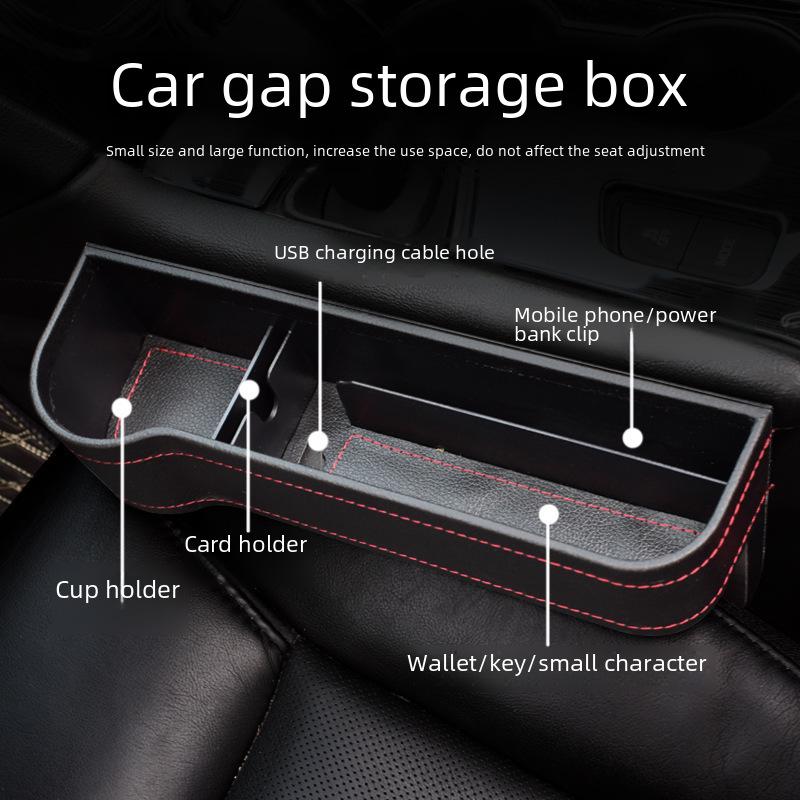 Car Seat Gap Organizer with Phone Holder