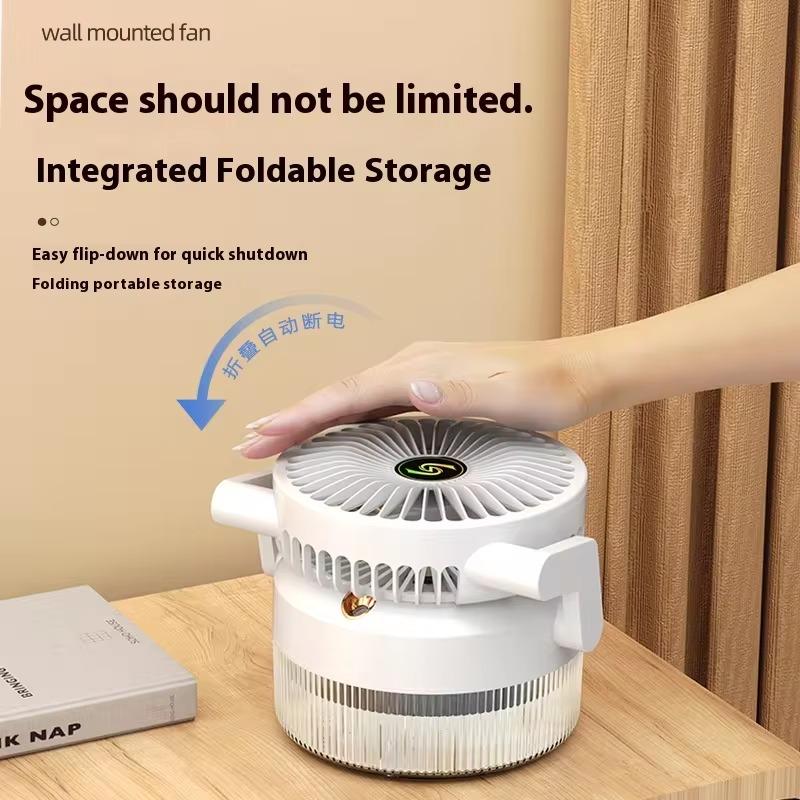 Household Refrigeration Desktop Air Cooler Charging USB Office Water Cooling Gas Humidification Spray Fan
