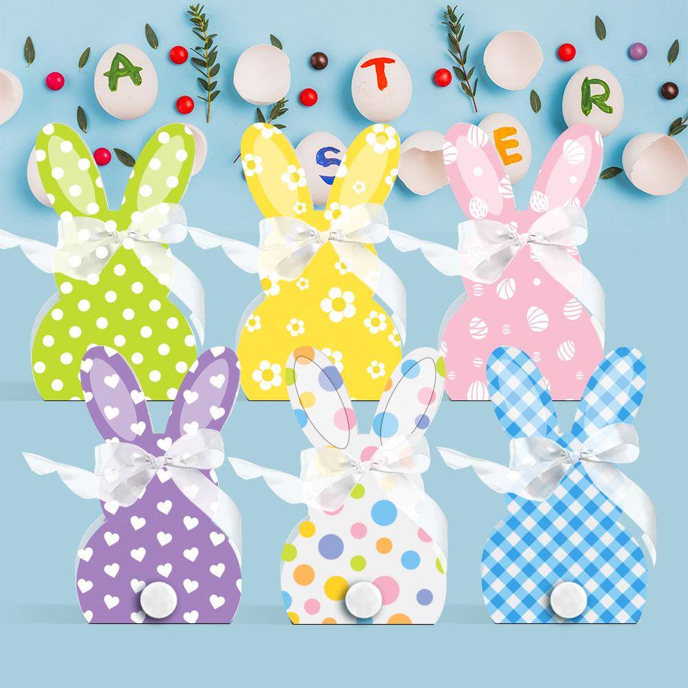 3D Easter Treat Boxes Easter Gift Boxes Bunny Eggs Chicks Goodies Candy Boxes Cookies Containers Cardboard Boxes Bulk For Kids