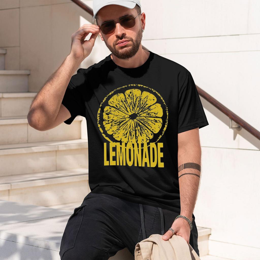 Model Lemonade Tour Men's and Women's Harajuku Sp Pure Cotton Casual Printed Unisex
