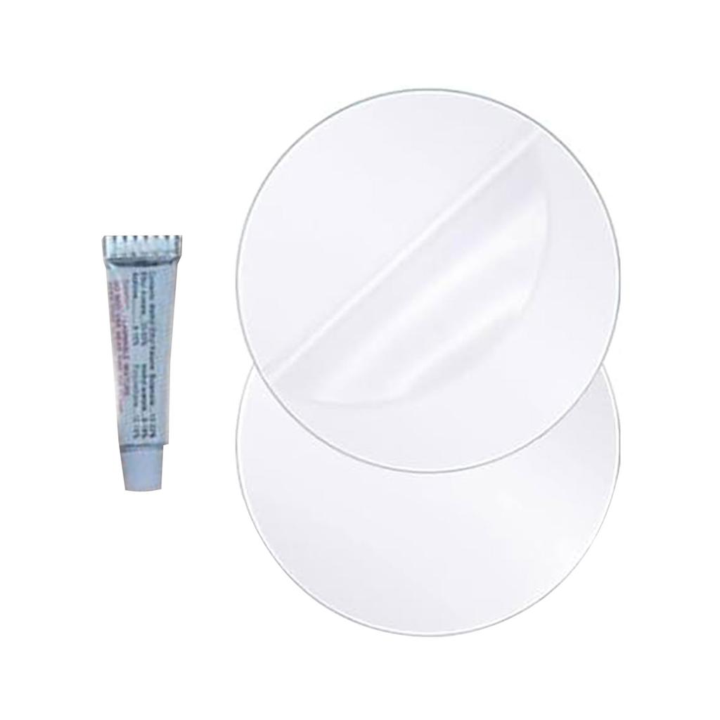 2 Stück Pool-Reparaturflicken Schwimmbadflicken Klebesets Selbstklebend Aufblasbares Boot Reparaturflicken PVC-Flicken Aufkleber