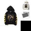 Off White Co Virgil Abloh Pyrex Vision Coat Religion Long Sleeve Unisex Hoodie